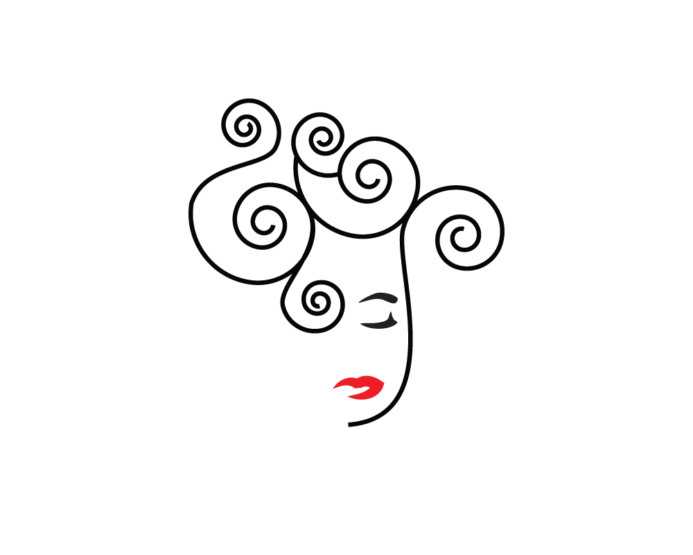 Beauty Salon Line Art vector logo