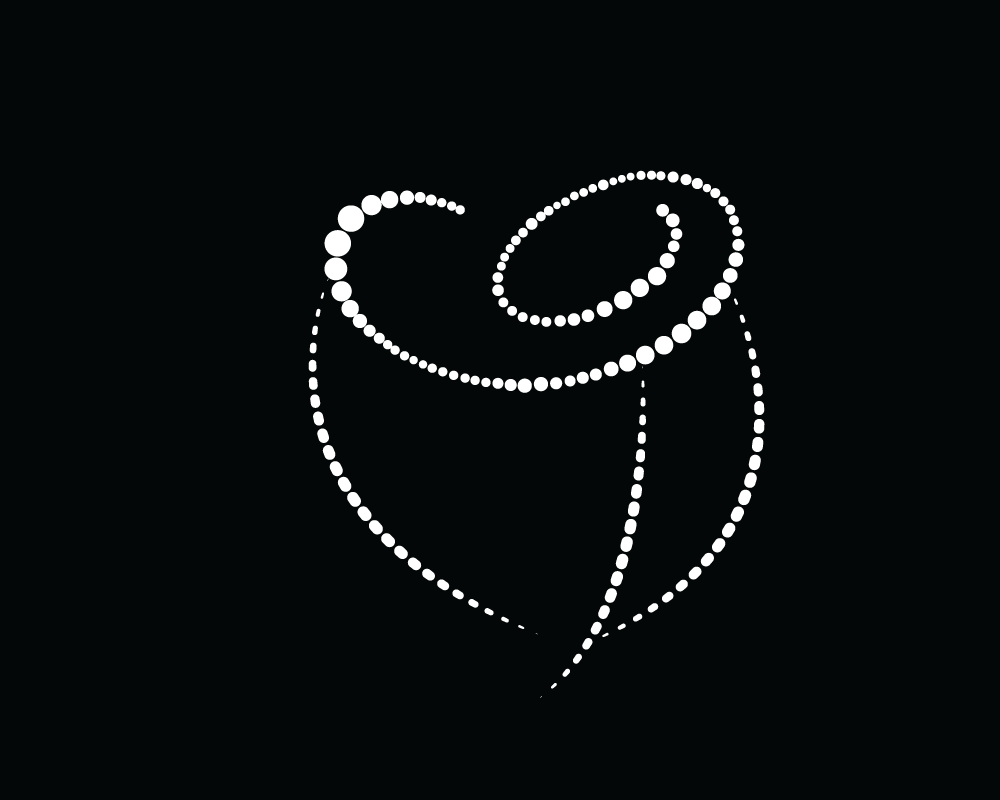 Rose Floral Emblem vector logo